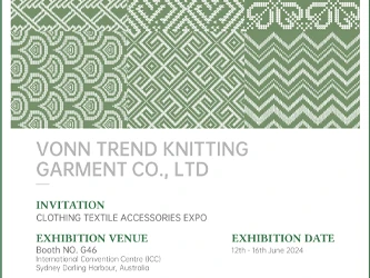 „Vonn Trend Knitting“ drabužis pristatys naujausią kolekciją drabužių tekstil...