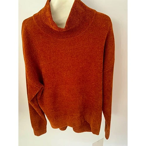 Orange Wool Sweater high quality Orange Wool Sweater high quality
